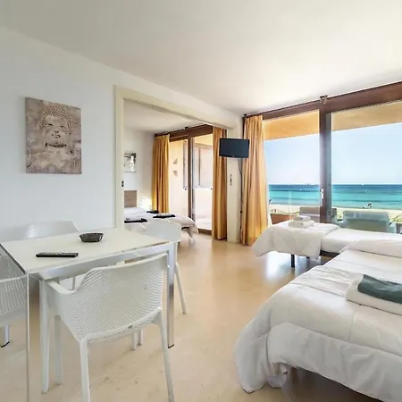 Modern Beachside Flat In Playa D'en Bossa - B 아파트 *